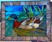 Duck - Stained Glass by Peggy Journey Campbell