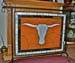Texas Longhorn - Stained Glass by Peggy Journey Campbell