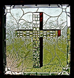 Glass Journey - Beveled Cross